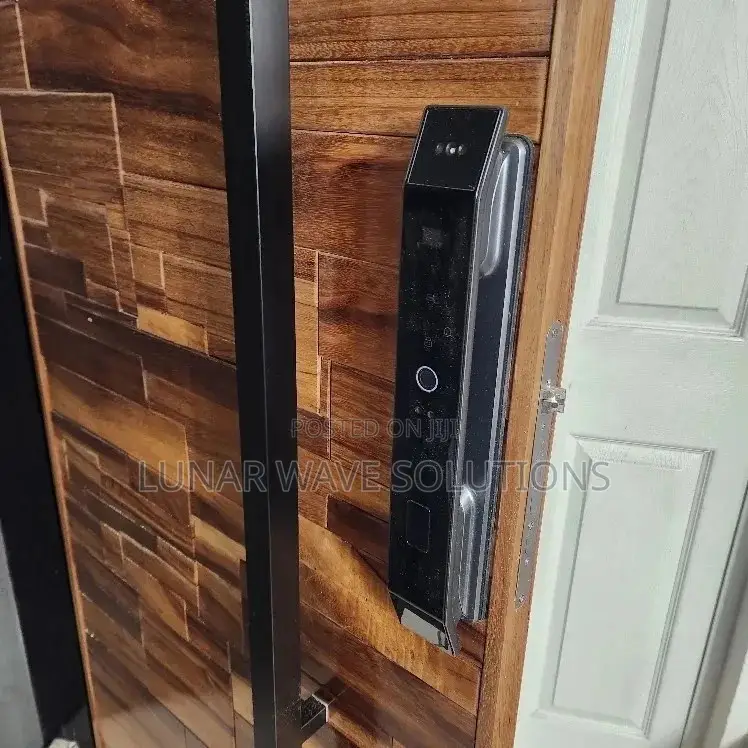 Fingerprint Smart Lock With Camera and Rechargeable Battery