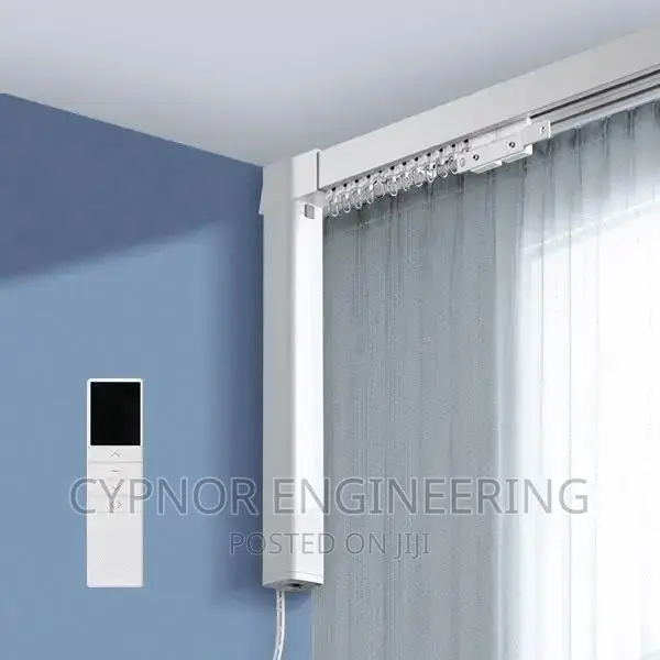 Smart Motorized Aluminium Curtain Rails With Remote Control