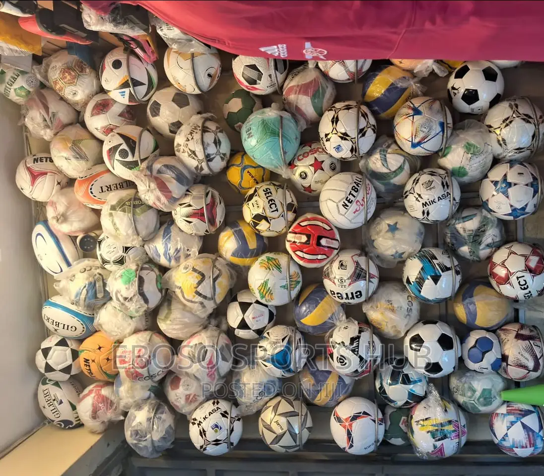 All Types of Balls I.E Football,Handball,Netball Etc