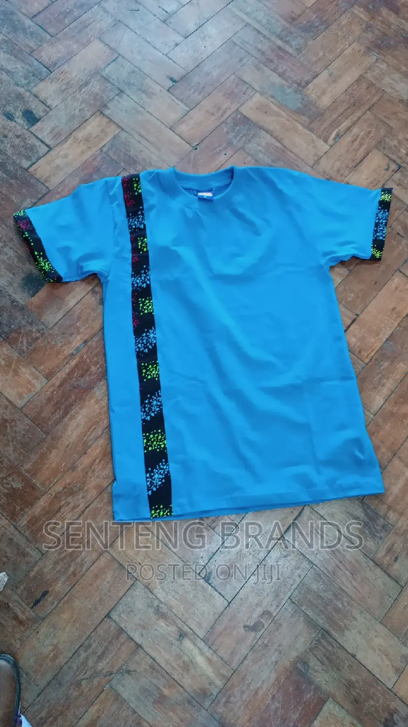 Tshirts With Kitenge Decorations