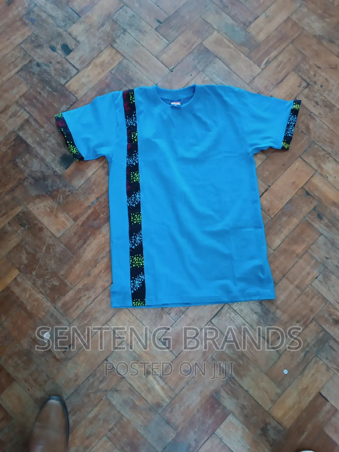 Tshirts With Kitenge Decorations