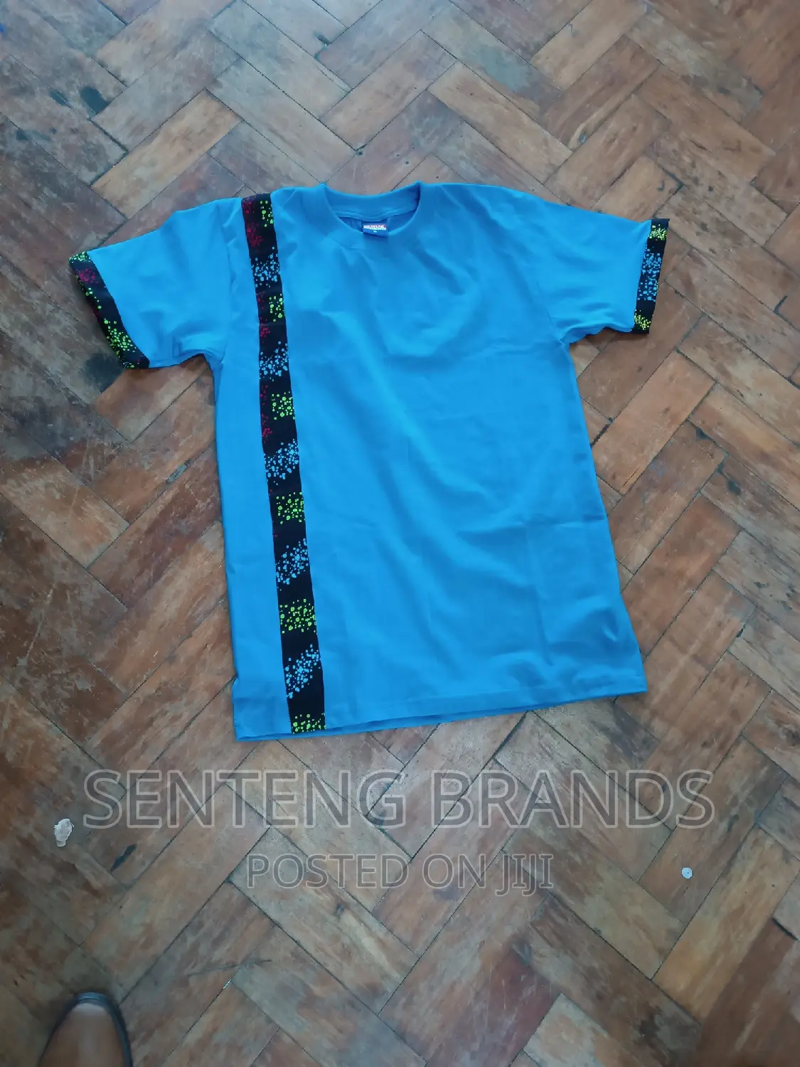 Tshirts With Kitenge Decorations