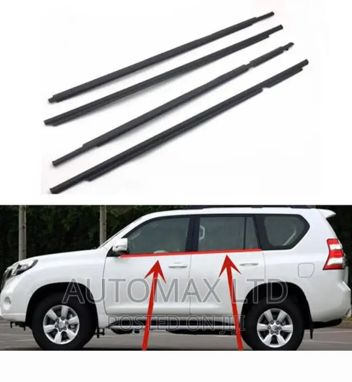 Toyota Land Cruiser Prado, J150, Exterior Weatherstrips,