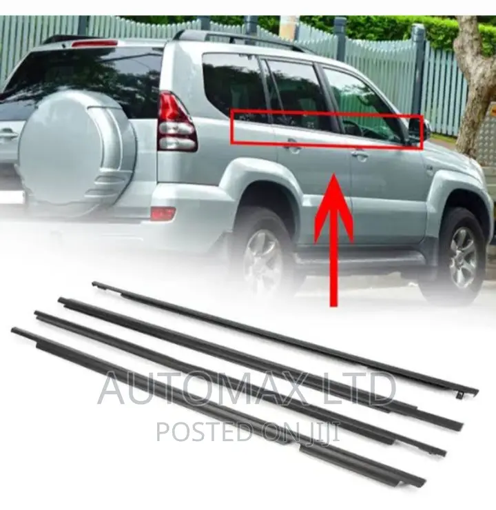 Toyota Land Cruiser Prado, J120, Exterior Weatherstrips