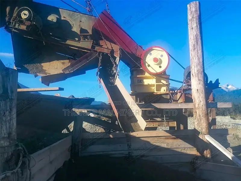 Jaw Crusher Electric Drive Low Energy Consumption