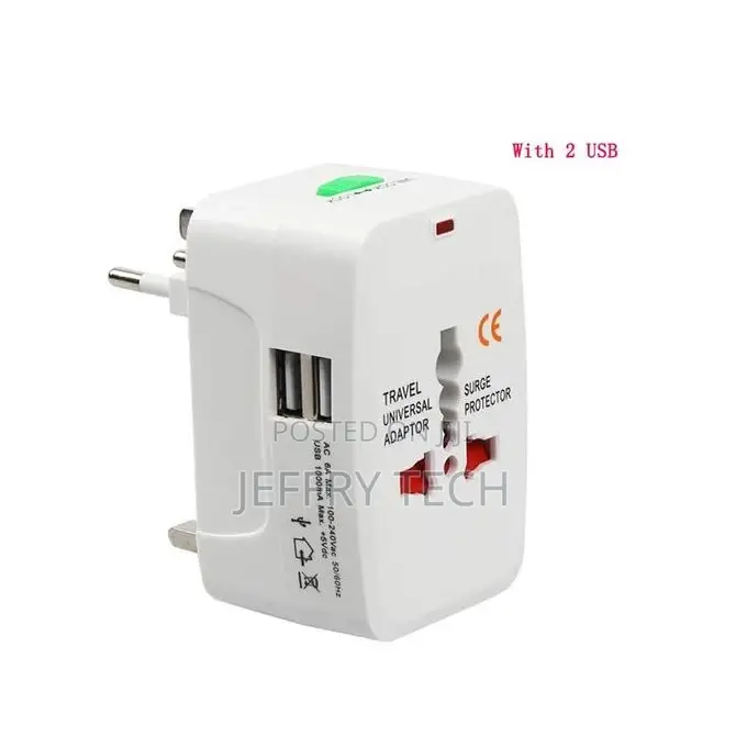 Universal Travel Adapter With USB Port