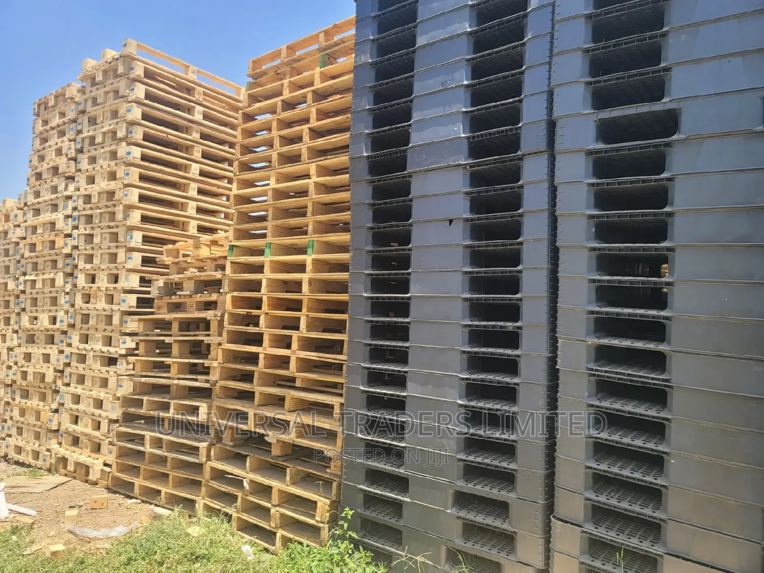 Pallets- Pallets in Different Sizes, Prices Designs