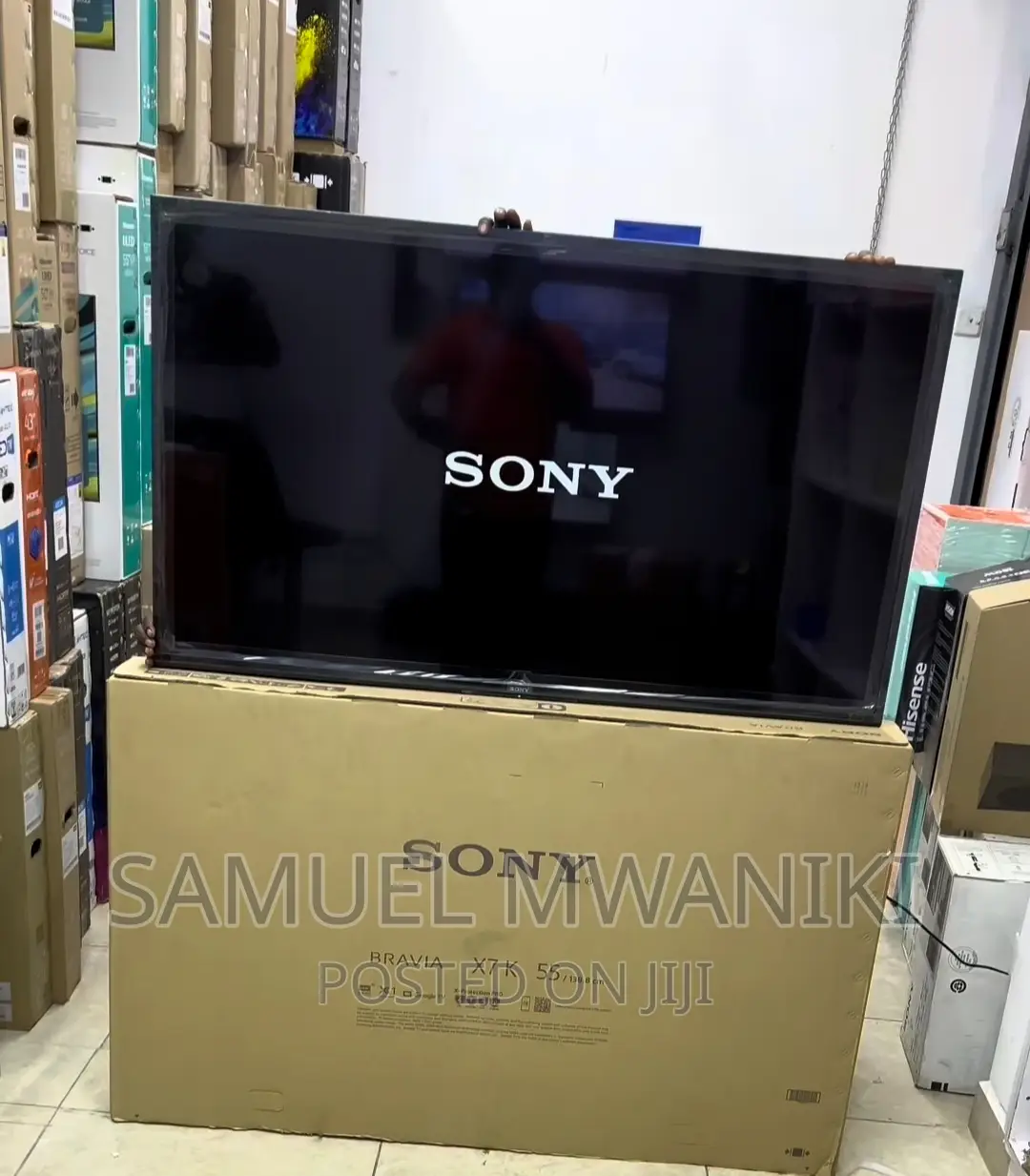 Sony 55" 55x75k Uhd HDR Smart Tv (Google Tv) New Model