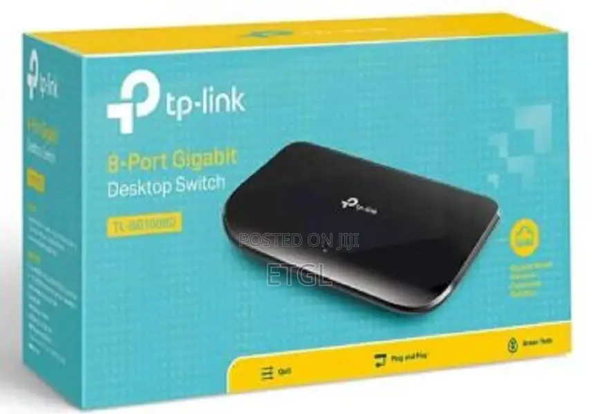 Tp-Link 8-Portmbps Gigabit Desktop Switch - TL-S