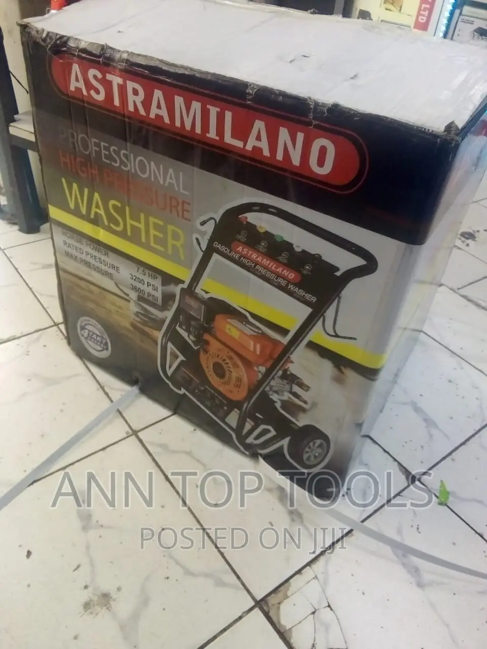 Astramilano Petrol High Pressure Washer 3600psi