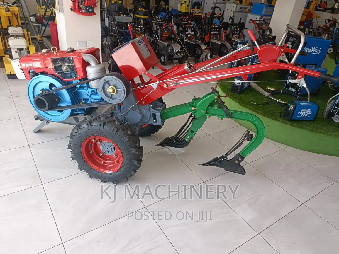 Diesel Powered Heavy Duty Walking Tractor 16HP