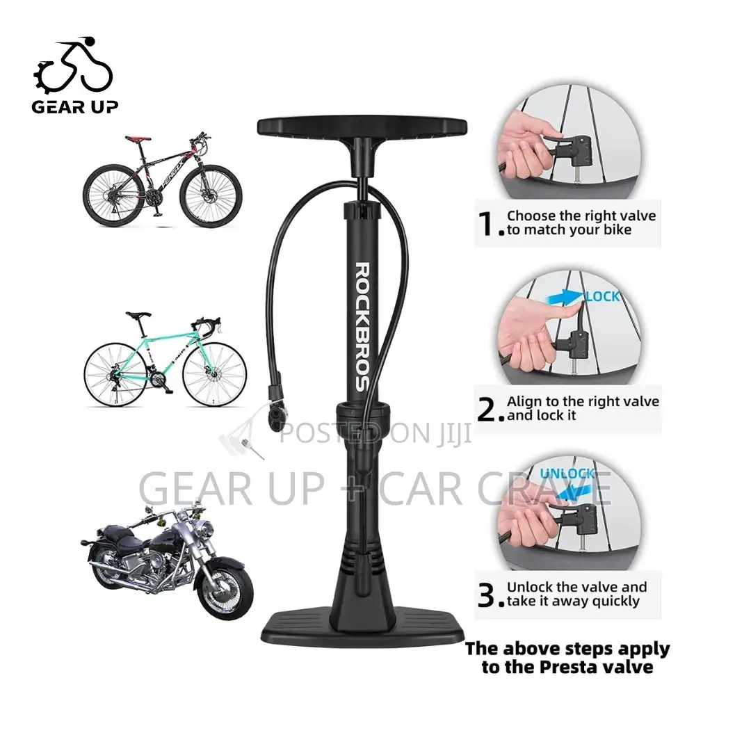Bicycle Ball Motorbike Foot Pump 160psi With Guage