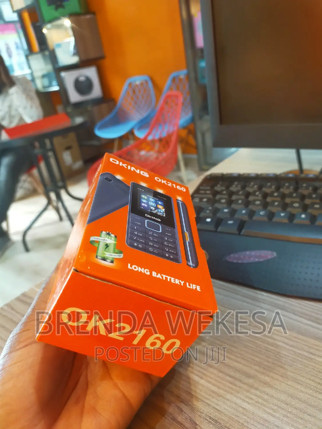 New Mobile Phone Black
