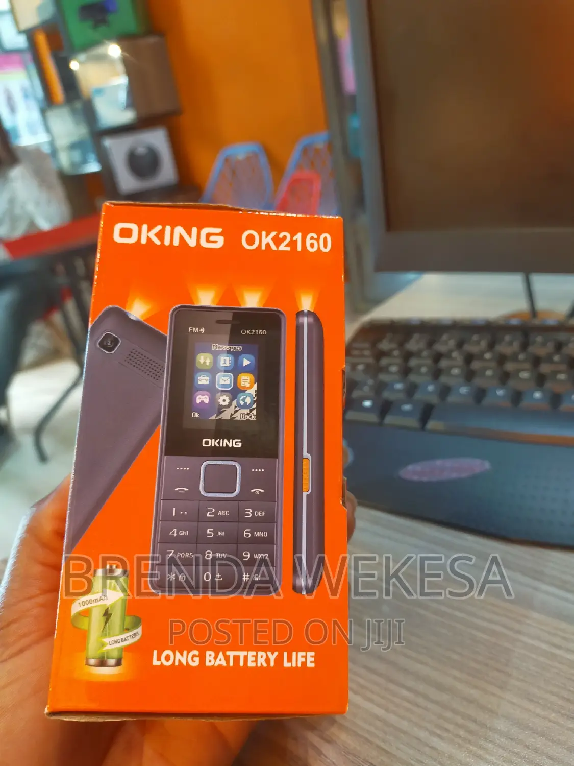 New Mobile Phone Black