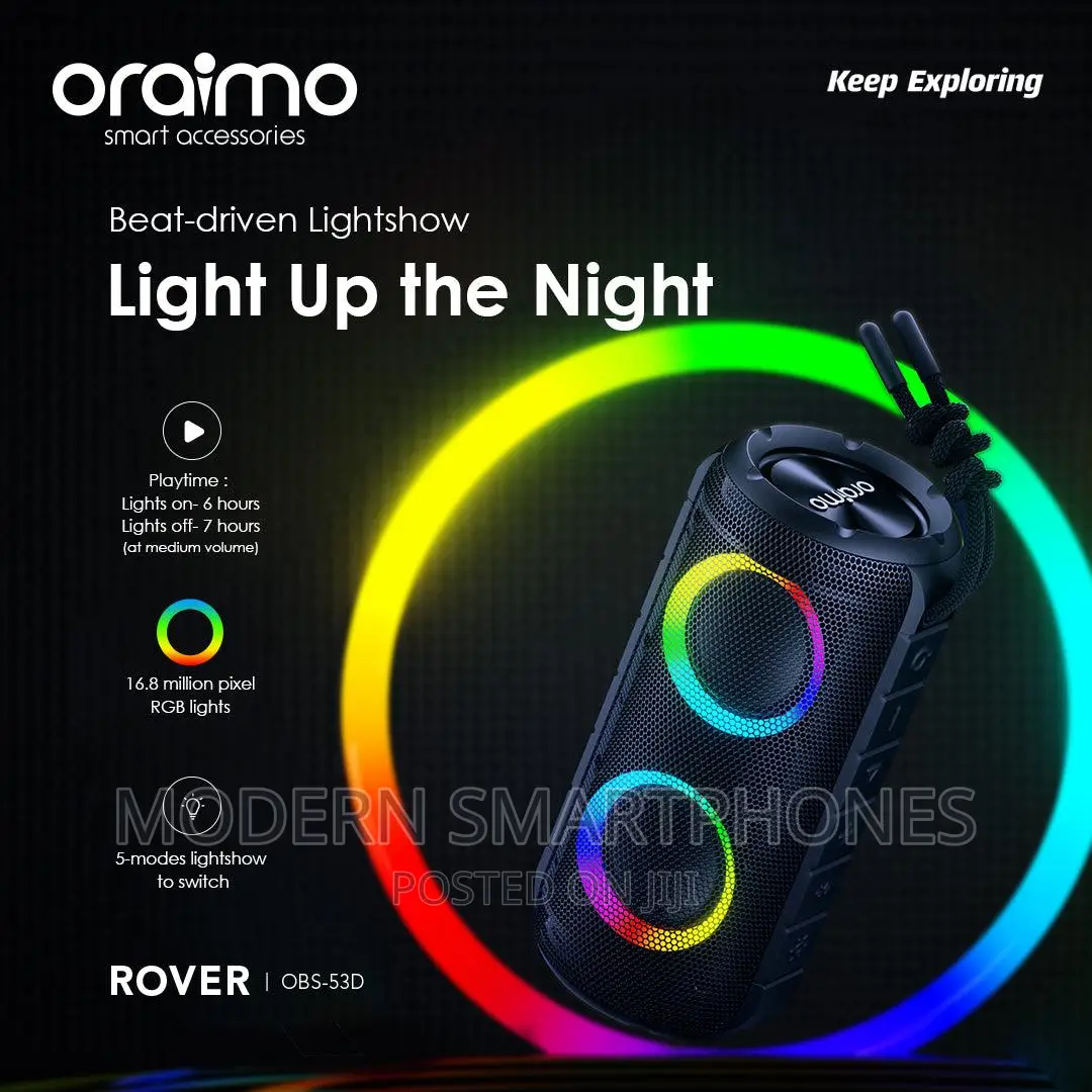 Oraimo Rover 12W FM Wireless Speaker