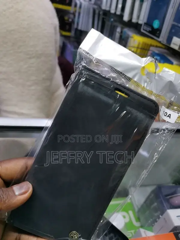 Redmi 10A / Poco C31 Flip Cover | Leather Finish | Inside Po