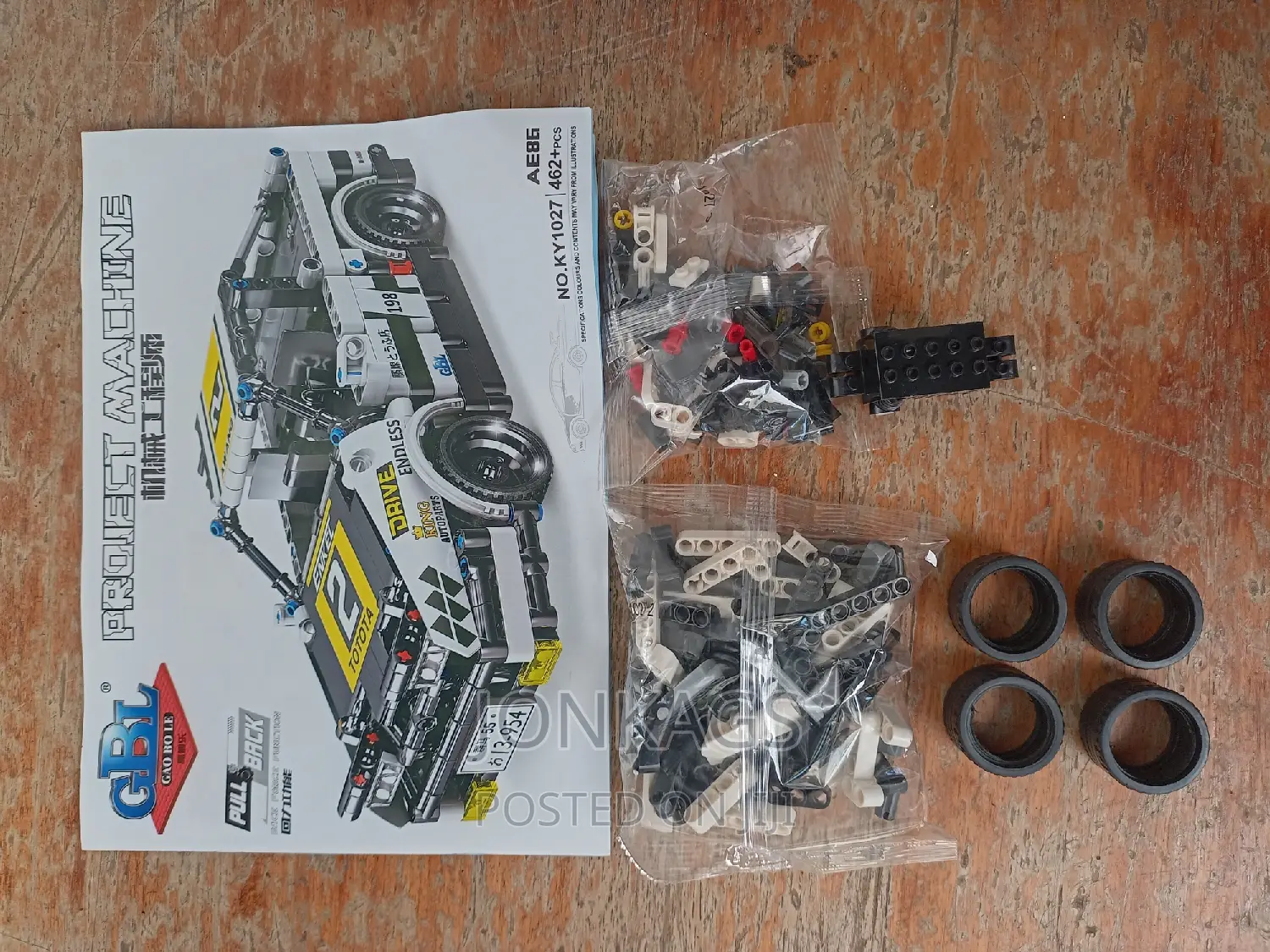 Children Building Blocks Racing Car Building Blocks