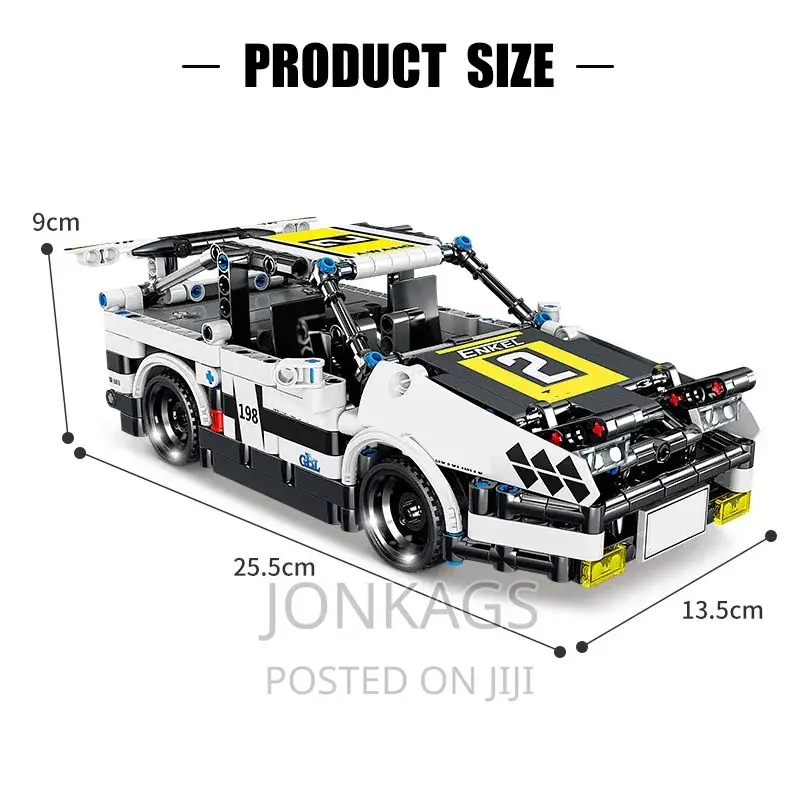 Children Building Blocks Racing Car Building Blocks