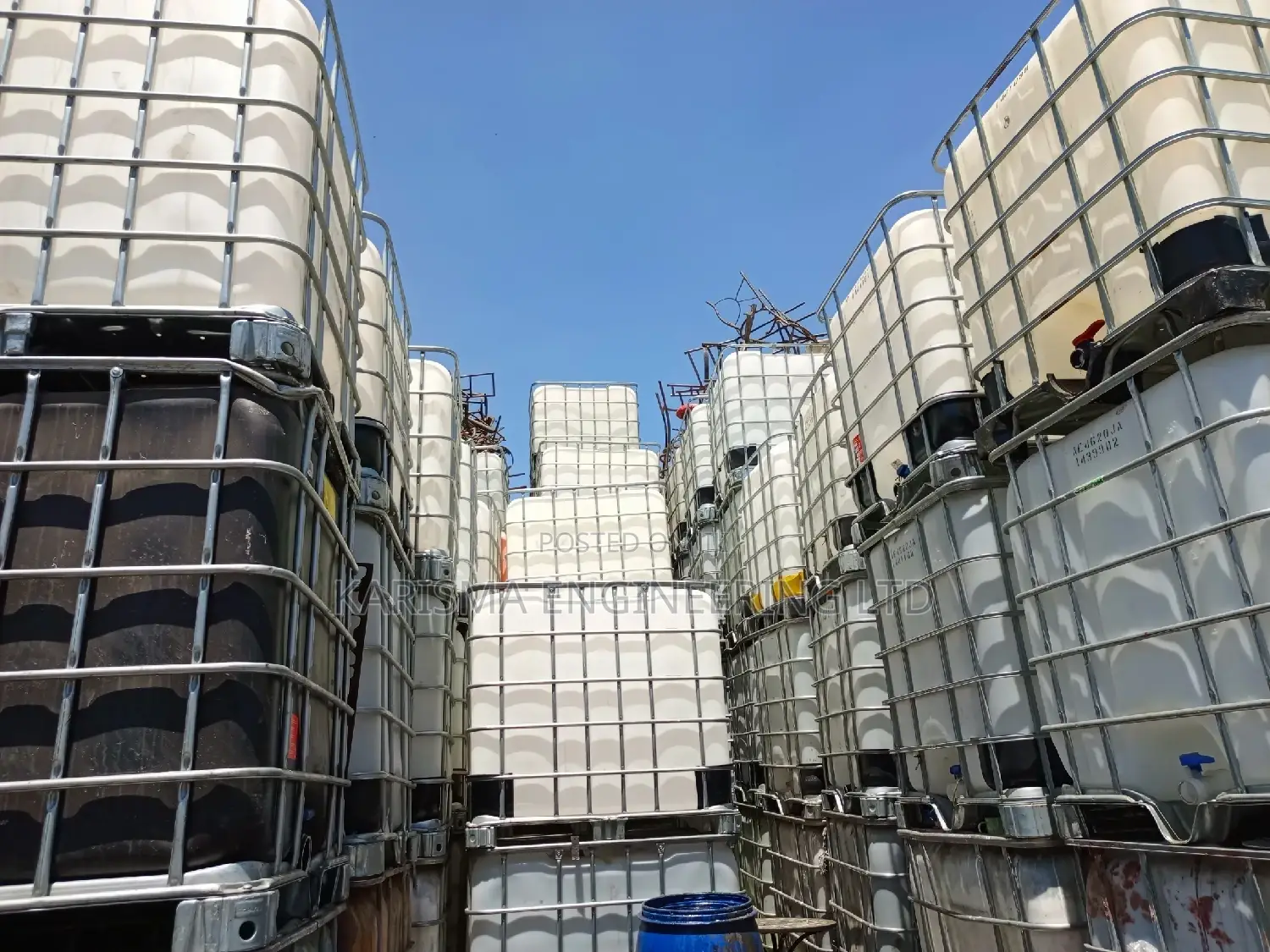 Ibc Steel Cage Water Tank