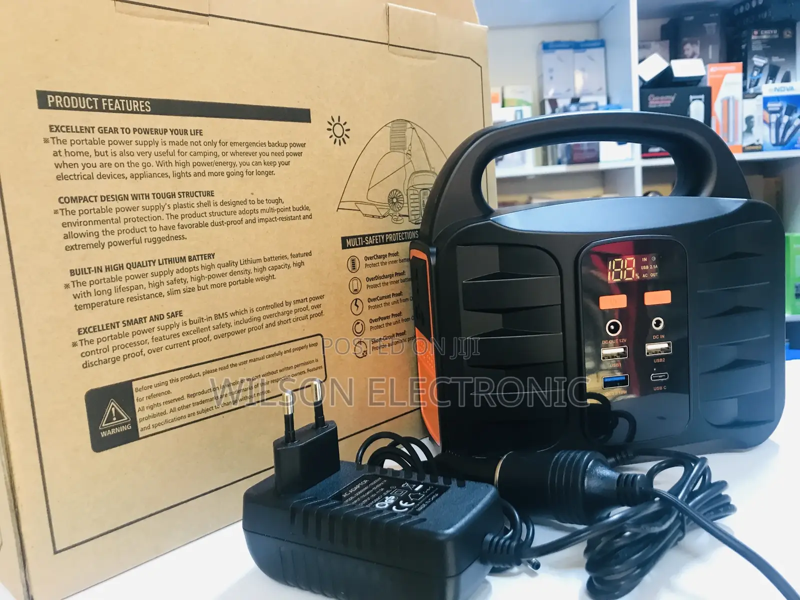 Potable Power Supply System. T-101 /155w/ 42ah