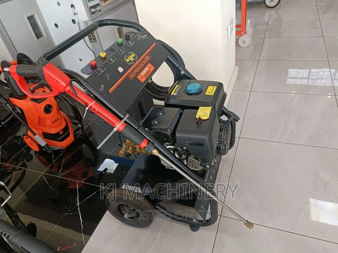 Gasoline Hisaki Highpressure Washer Heavy Duty Brand