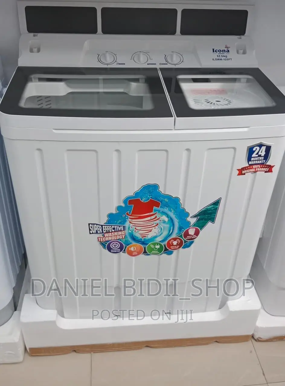 Icona Washing Machine Twin Tub Semiauto 9kg