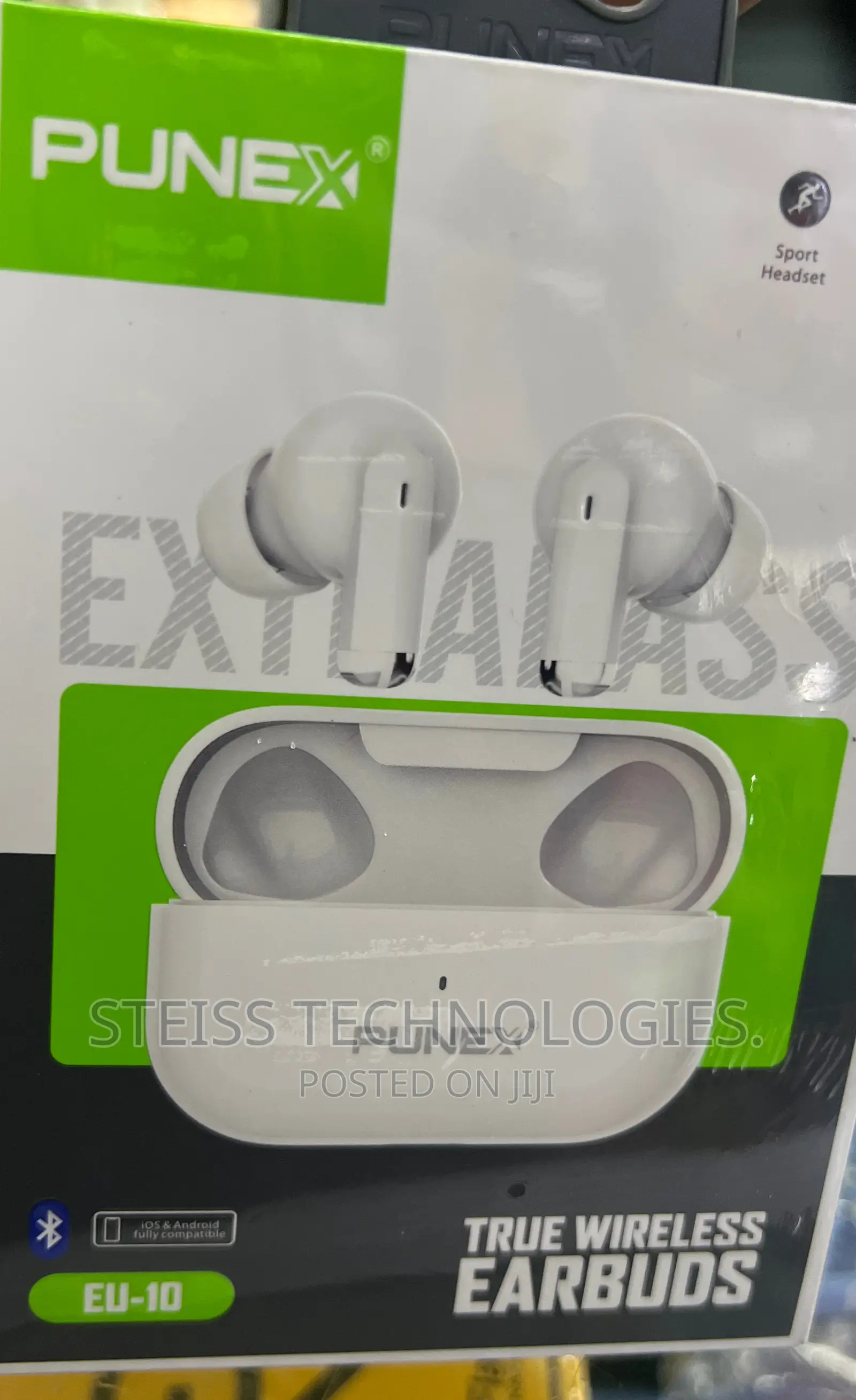Punex EU-10 Wireless Earbuds.