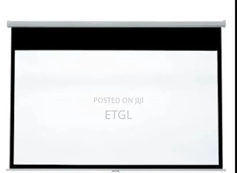 Projector Screen Manual 240 X 240 Cm ( 94 by 94 Inches)