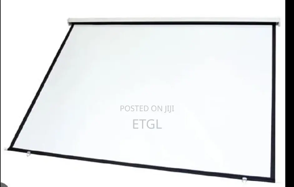 Projector Screen Manual 240 X 240 Cm ( 94 by 94 Inches)