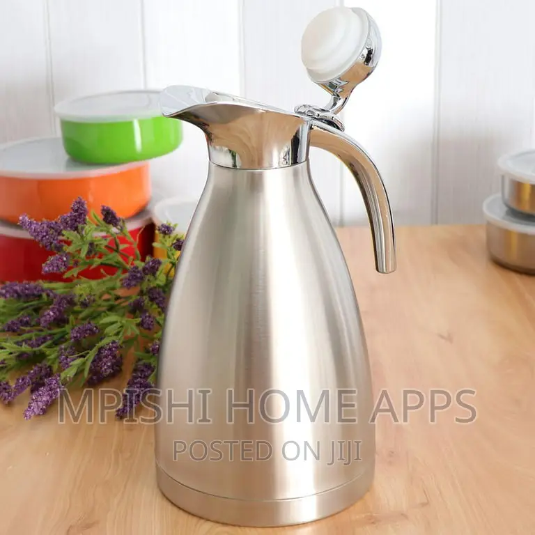 2 LTRS Peacock Vacuum Flask Stainless Steal
