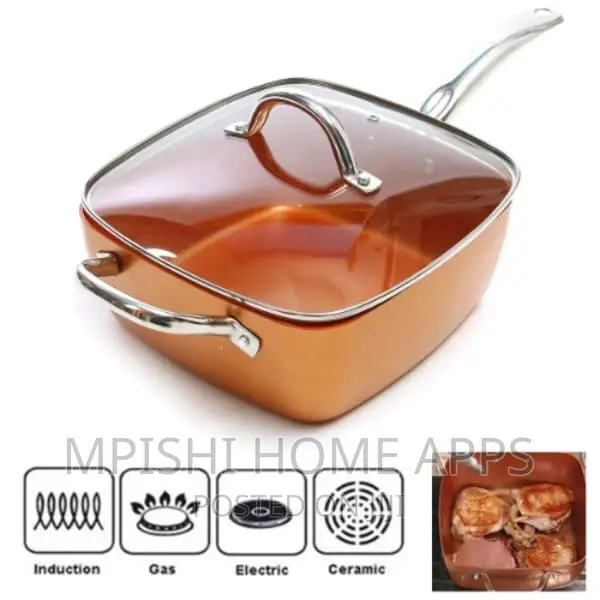 Copper Pan 9.5 Inch