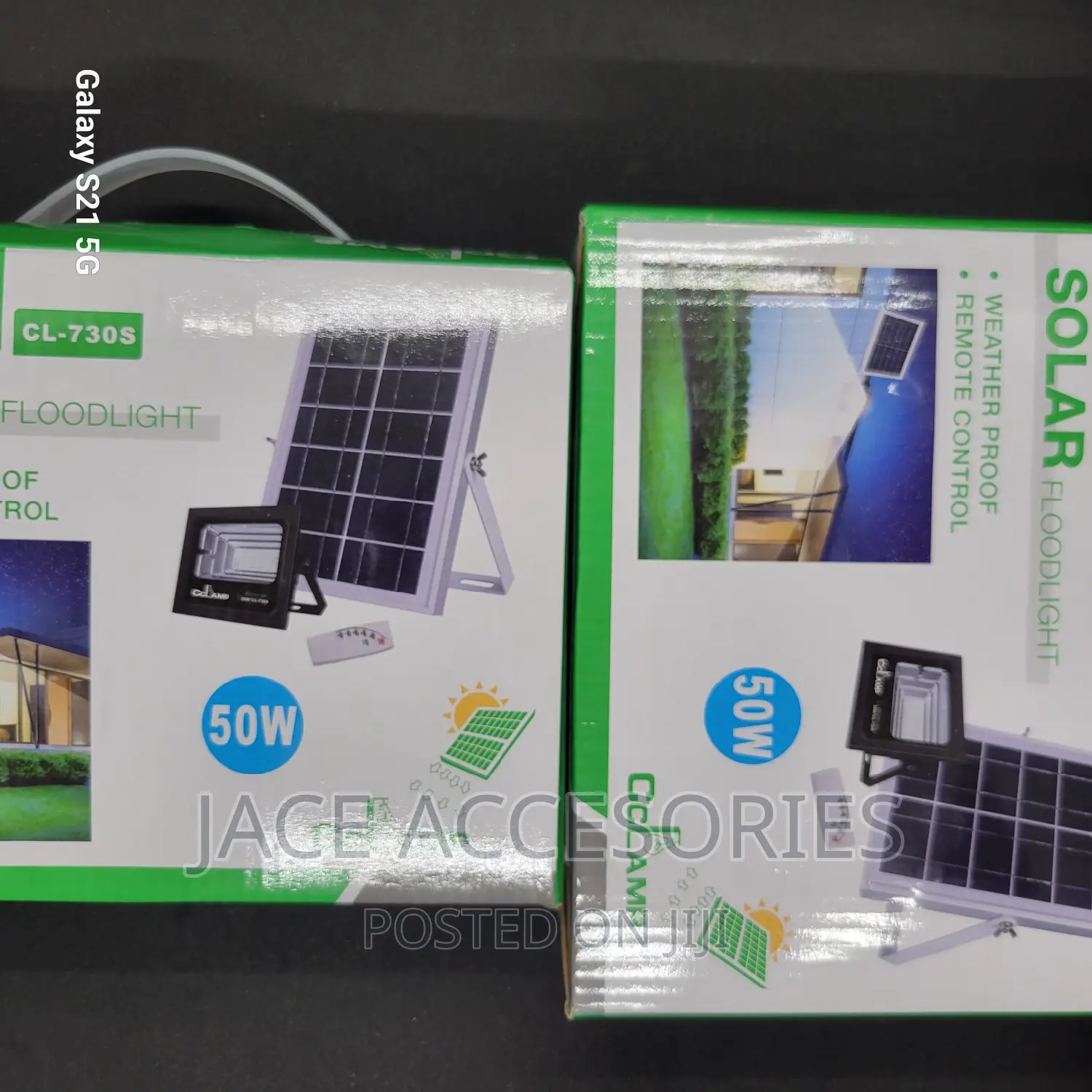 Cclamp 50w Solar Floodlight