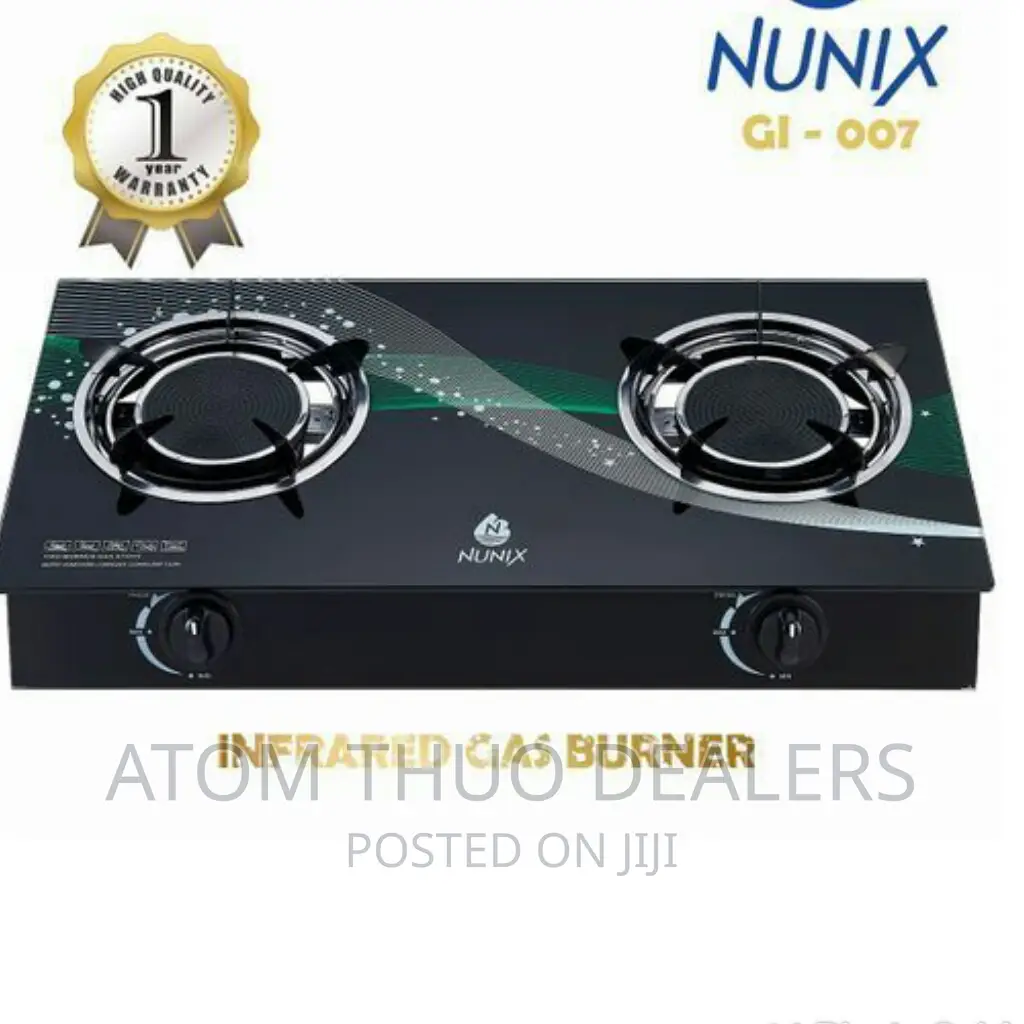 Nunix GI-007 2 Burner Table Top Infrared Cooker