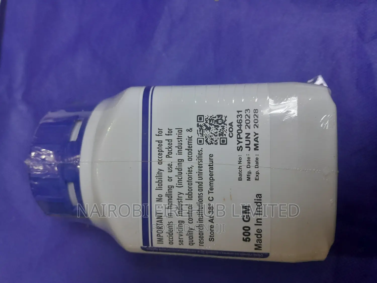 School Lab Sodium Hydroxide Pellets