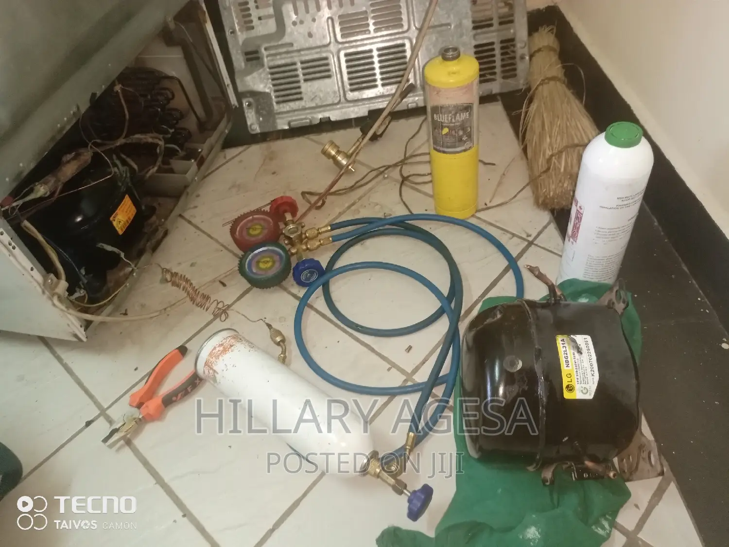 Fridge Double Door Compressor Replacement