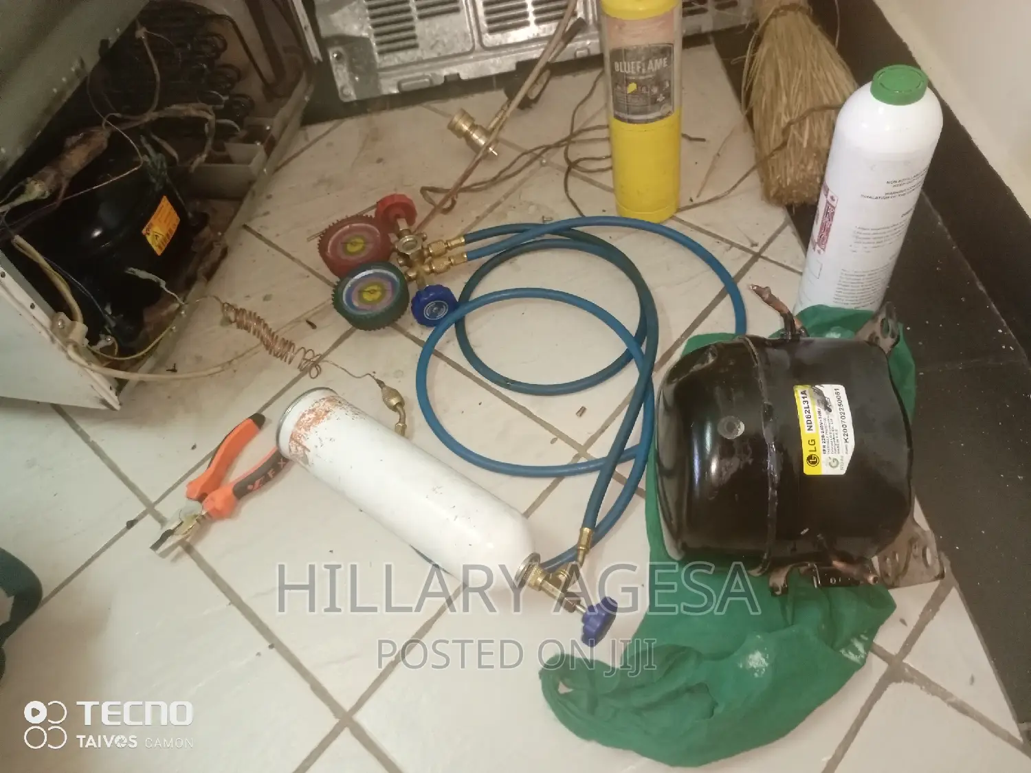 Fridge Double Door Compressor Replacement