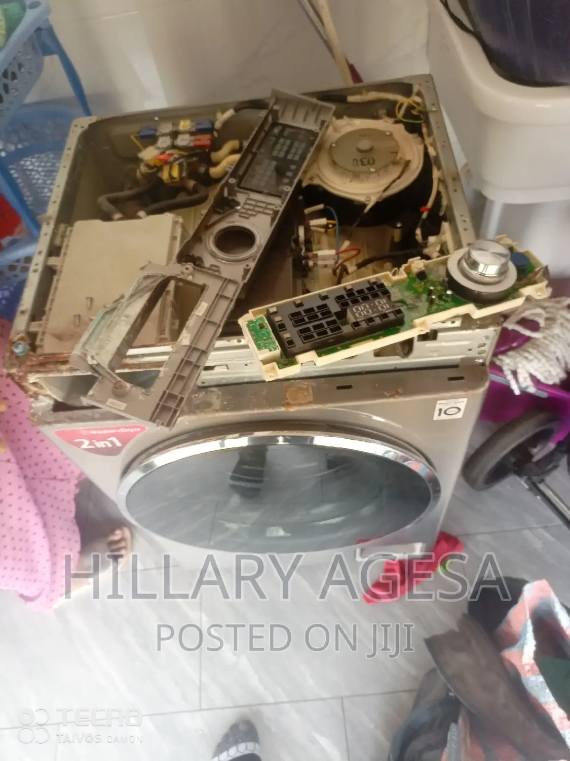 Front Load Washing Machine Board Repairs