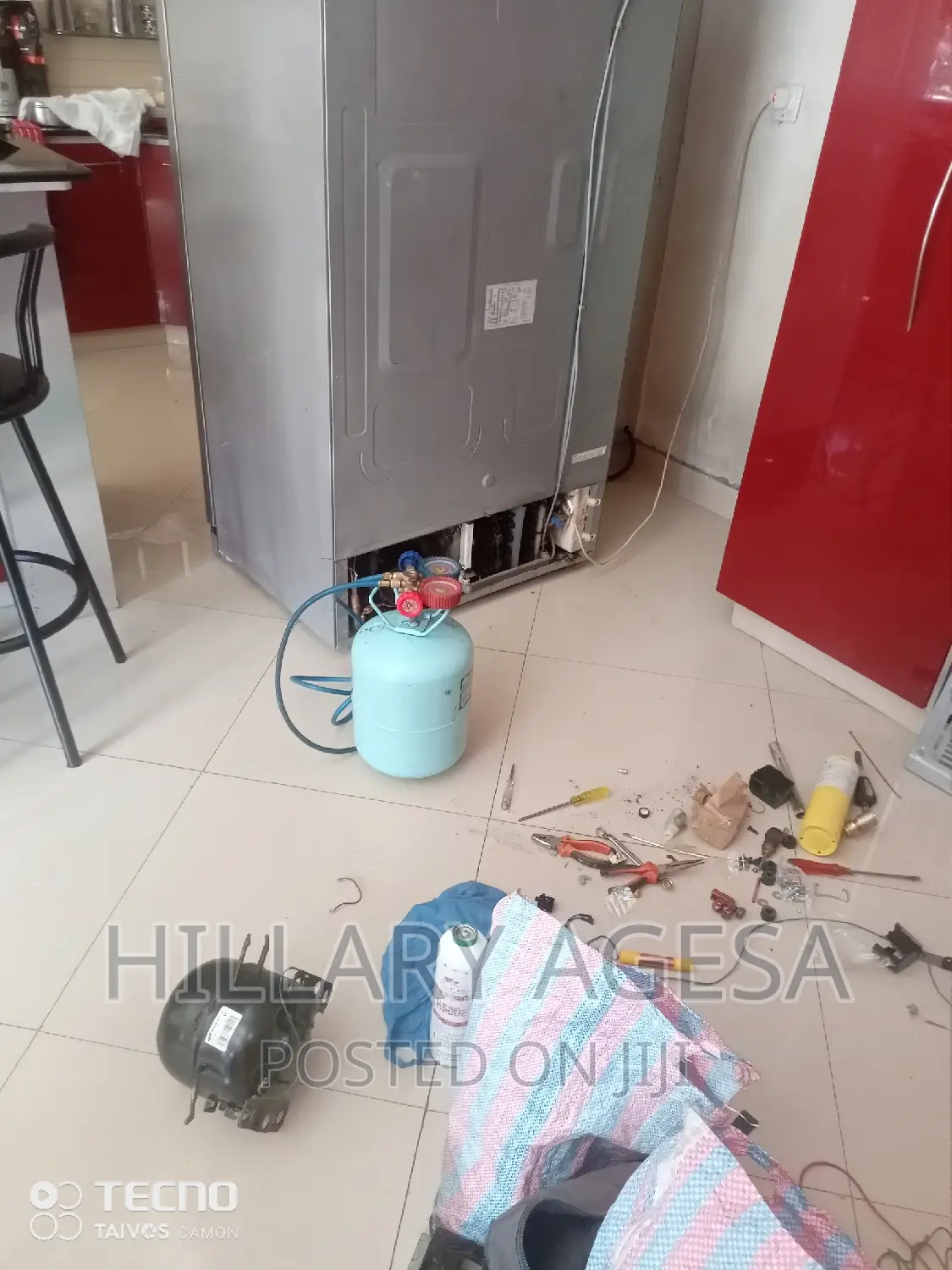 Side by Side Fridge Compressor Replacement