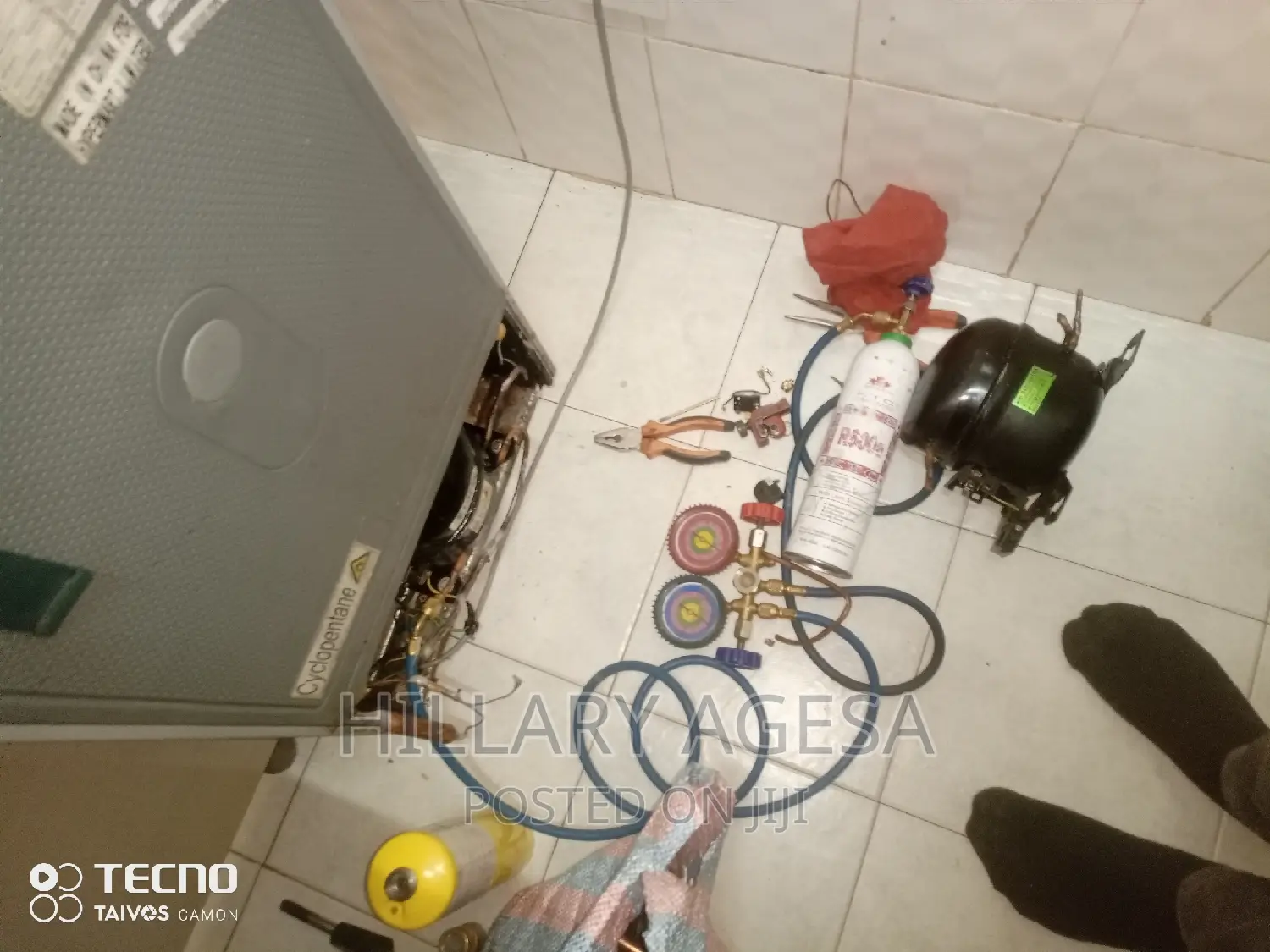 Min Fridge Compressor Replacement