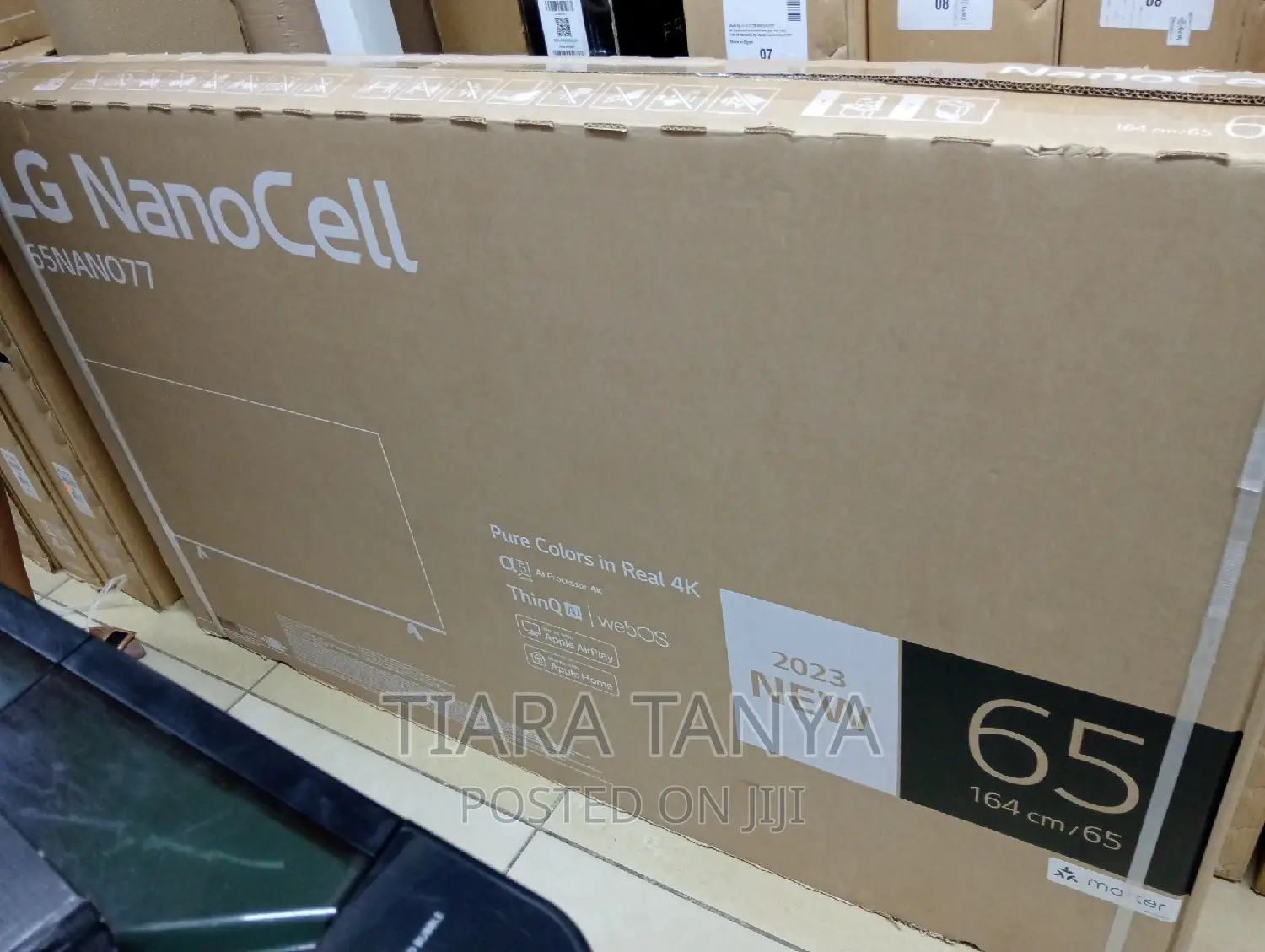 LG 65NANO776RA Nanocell 65 Inch NANO77 Series, A5 Gen5 AI