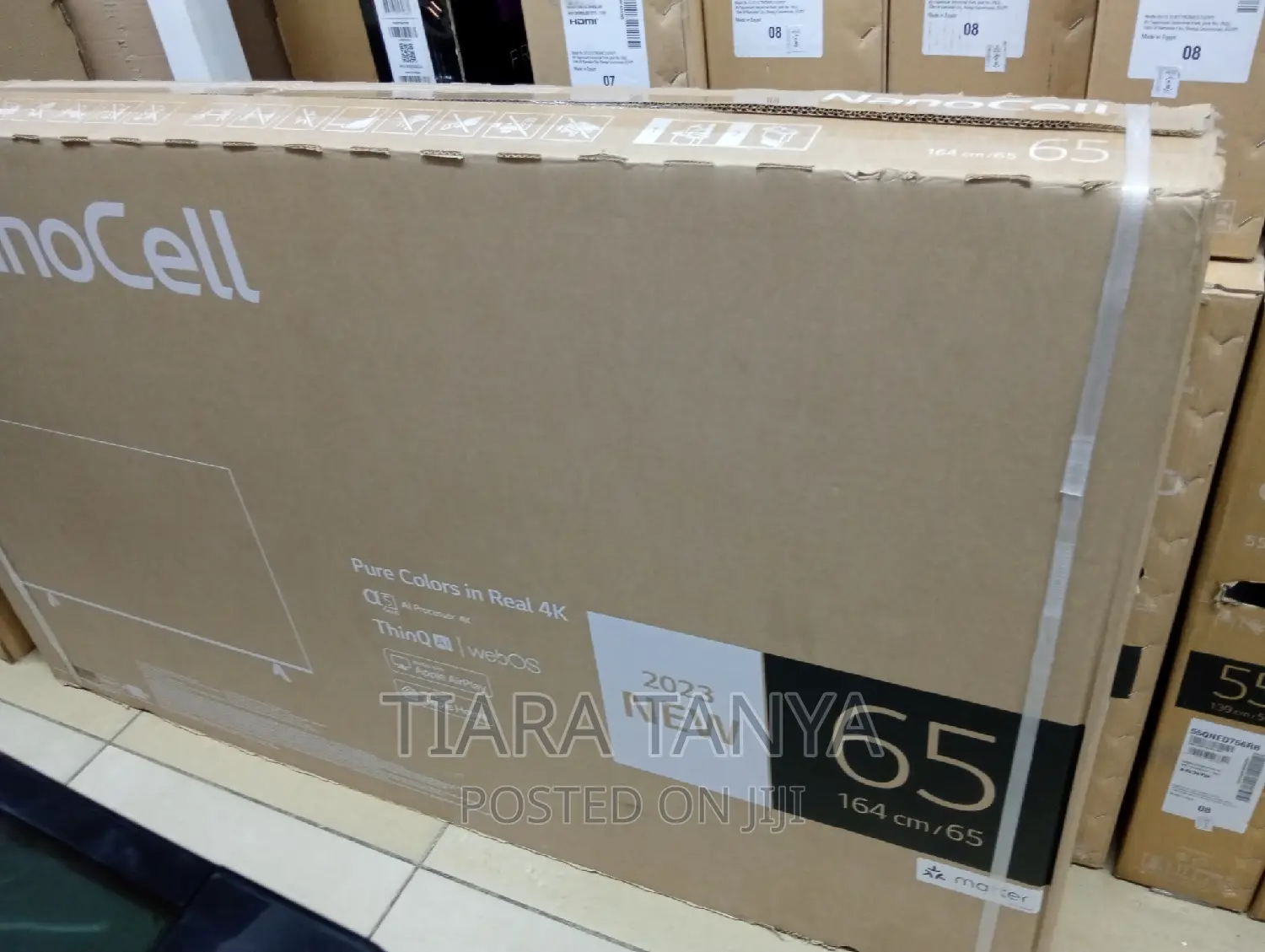 LG 65NANO776RA Nanocell 65 Inch NANO77 Series, A5 Gen5 AI