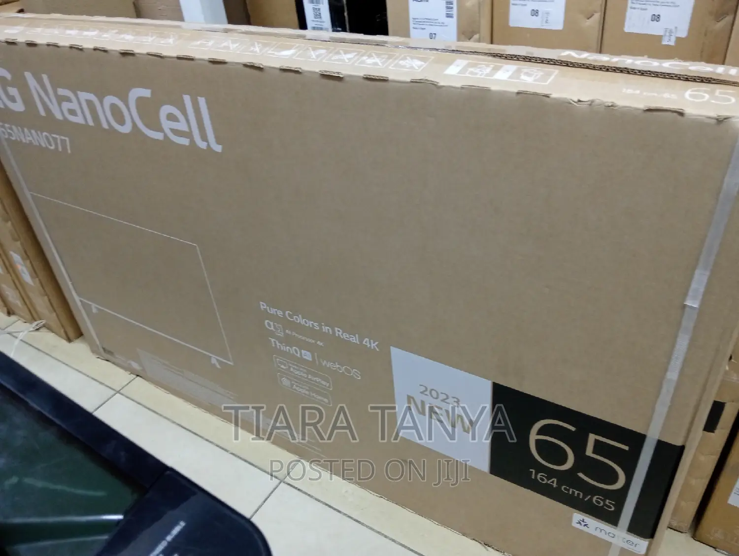 LG 65NANO776RA Nanocell 65 Inch NANO77 Series, A5 Gen5 AI