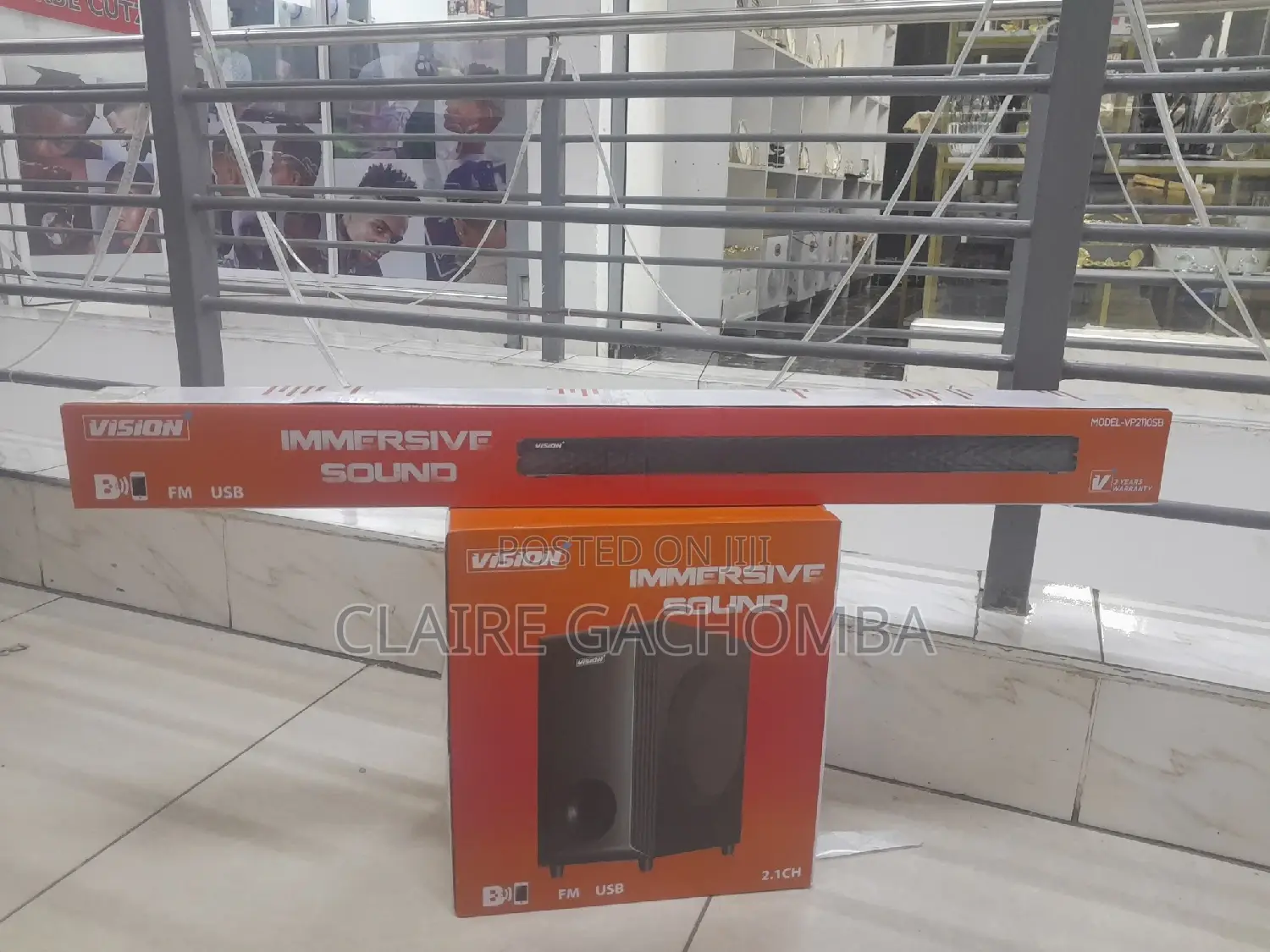 Vision Plus VP2110SB - 2.1CH Soundbar