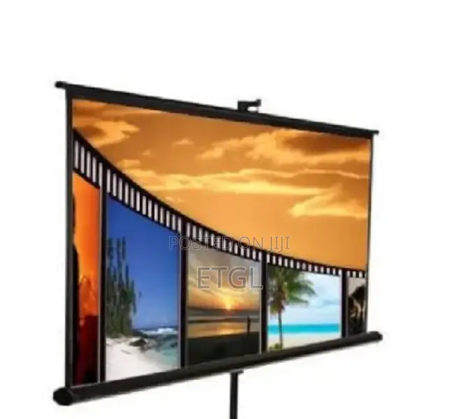 PROJECTOR SCREEN ELECTRIC 152 By 152 Cm (60*60 Inches)