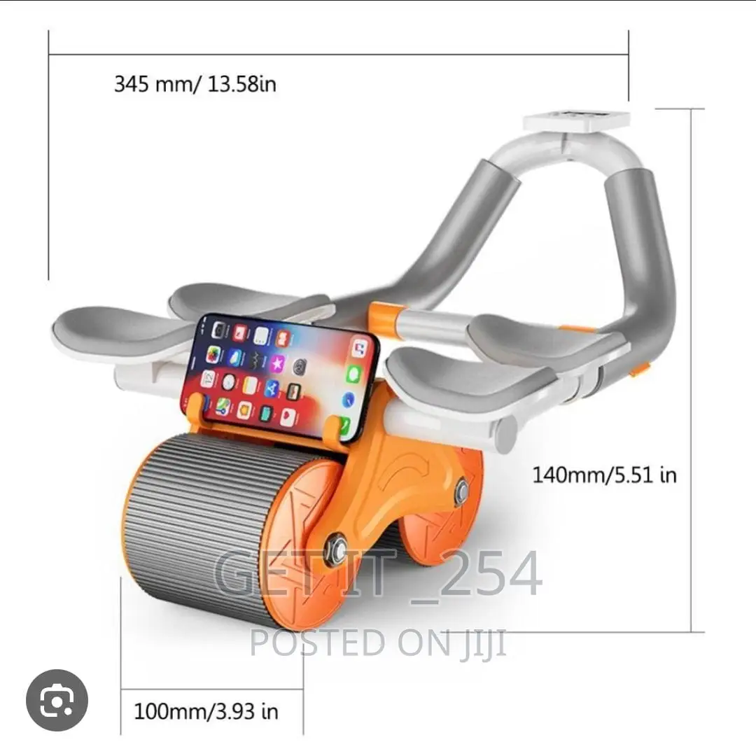 4 Elbow Pad Automatic Rebound Healthy Abdominal Wheel