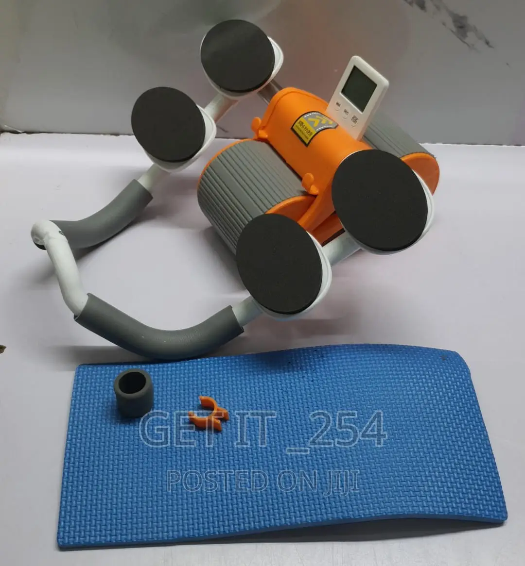 4 Elbow Pad Automatic Rebound Healthy Abdominal Wheel