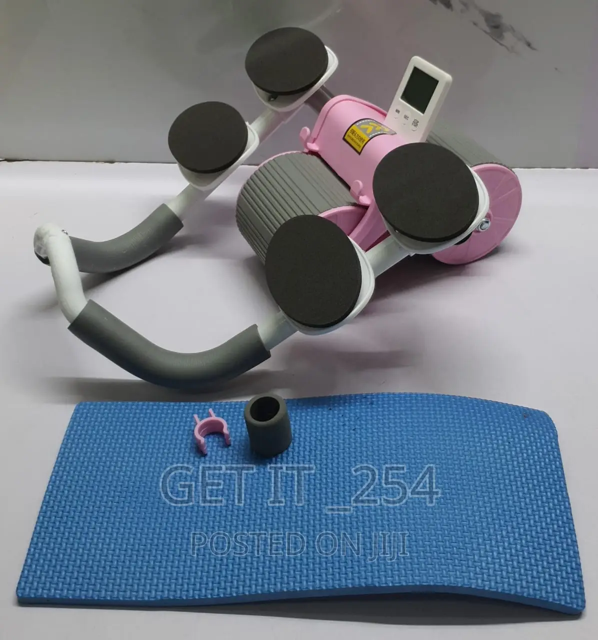 4 Elbow Pad Automatic Rebound Healthy Abdominal Wheel