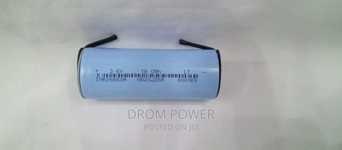 3.6V 5000mah INR26650 Battery
