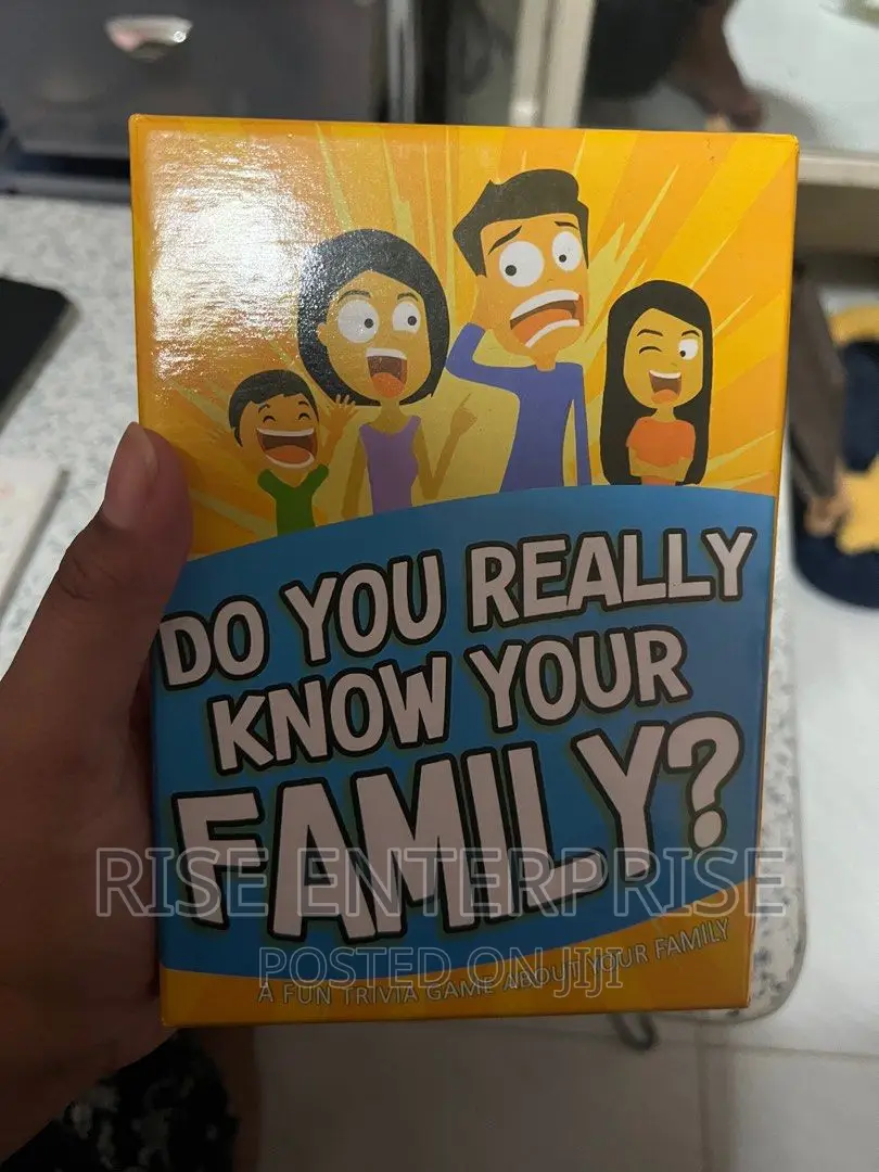 Do You Really Know Your Family Card Game