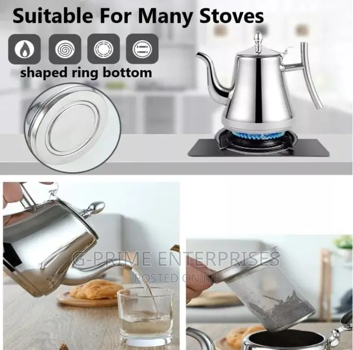 Stainless Steel Tea Pot